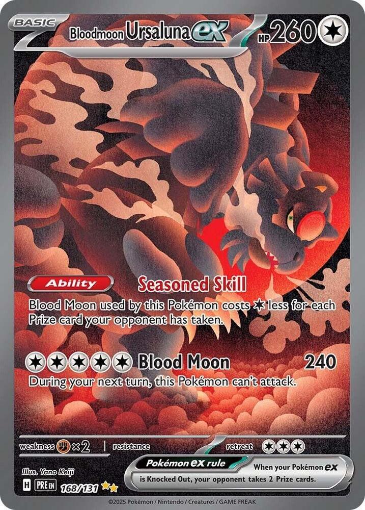 Blood Moon Ursaluna ex 168/131