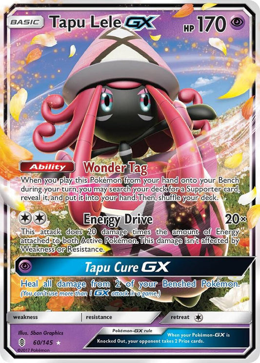 Pokemon Guardians Rising Tapu Lele GX