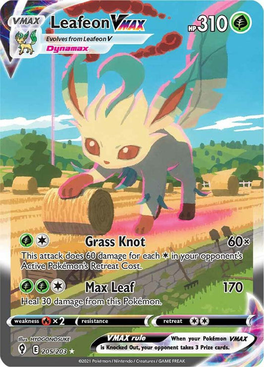 Leafeon VMAX - 205/203 (Alternate Art)