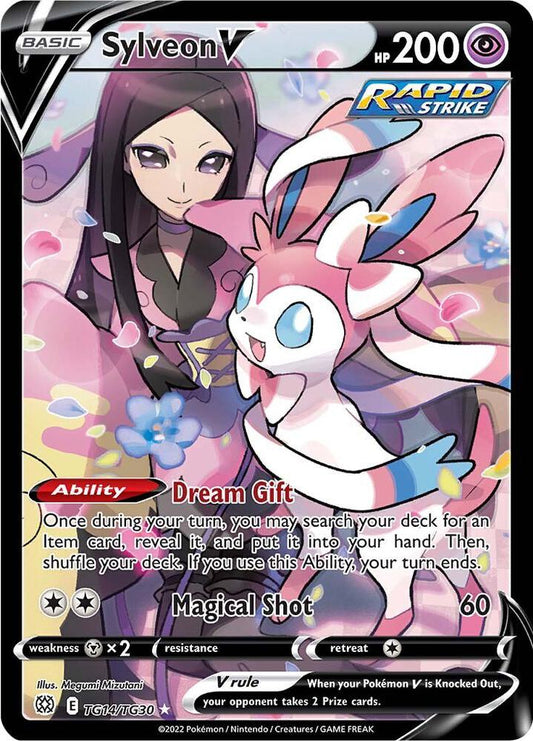 Pokemon Brilliant Stars Sylveon V Trainer Gallery