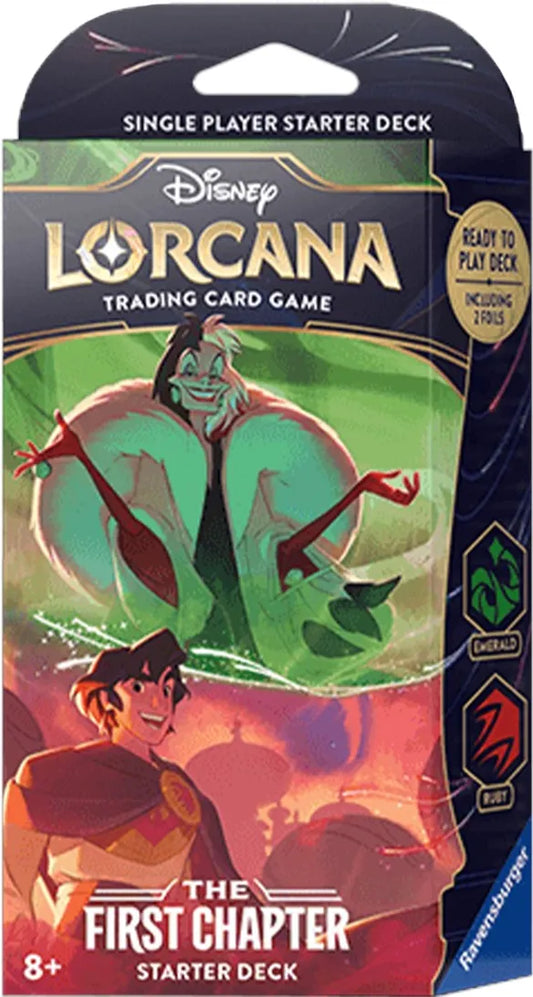 Lorcana Starter Deck The First Chapter - Emerald & Ruby