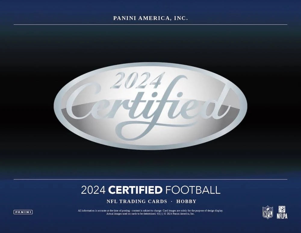 2024 Panini Certified Football Hobby Box PRE ORDER