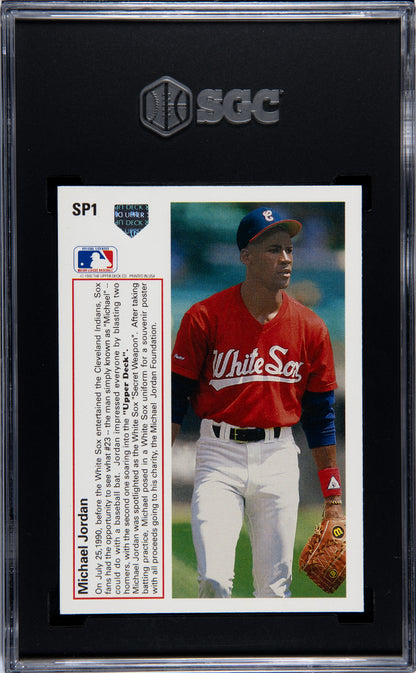 1991 Upper Deck Michael Jordan #SP1 SGC 8.5